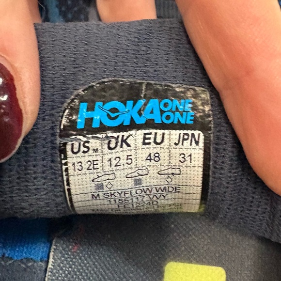 3/$30 Hoka Men’s 13 Running Shoes Well Loved Sneakers Athletic Trainers Gym - Picture 11 of 13